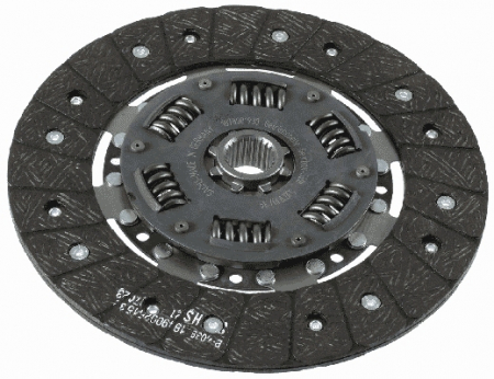 Disc ambreiaj - Disc ambreiaj (240mm) profil complet potrivit SUBARU LEGACY IV 2.0/2.0D 09.07-12.09
