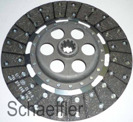 Disc ambreiaj (270mm) profil complet potrivit MASSEY FERGUSON 100, 20, 200, 2000, 30, 50, 60, 700; VOLVO 300, 400 23C-AD4.203 [1]