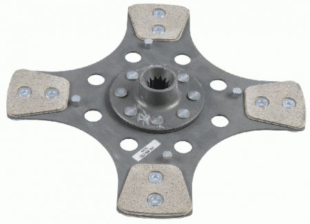 Disc ambreiaj (280mm) nou potrivit URSUS 8000, C; CARRARO AGRIPLUS; CASE IH 2000; CLAAS ELIOS, NECTIS, NEXOS; DEXHEIMER 500; FARMER F; JOHN DEERE 5000; RENAULT DIONIS 1103D-33-FACE0354A [2]