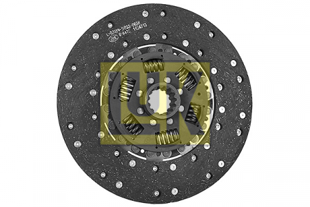 Disc ambreiaj (280mm) profil complet potrivit AGRIFULL 46, 66, 8000, DERBY, GRISO, JOLLY, MK II, RODEO, TORNADO, TOSELLI; CASE IH AVJ, FARMALL, JX, VJ; FIAT 400, 500 1004-40-T3.1524 [2]