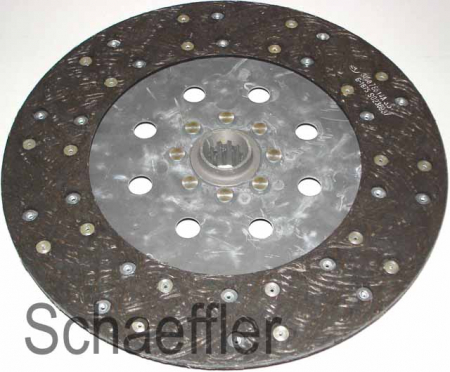 Disc ambreiaj (310mm) profil complet potrivit CASE IH FARMALL, JX, JXU; FORD 4000; GUTBROD 1000; HOLDER E; LANDINI 60, 6000, 70, 7000, 80, 8000, 9000, ADVANTAGE 1004-40-T4.236 [2]