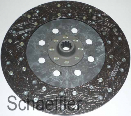 Disc ambreiaj (310mm) profil complet potrivit CASE IH FARMALL, JX, JXU; FORD 4000; GUTBROD 1000; HOLDER E; LANDINI 60, 6000, 70, 7000, 80, 8000, 9000, ADVANTAGE 1004-40-T4.236 [1]