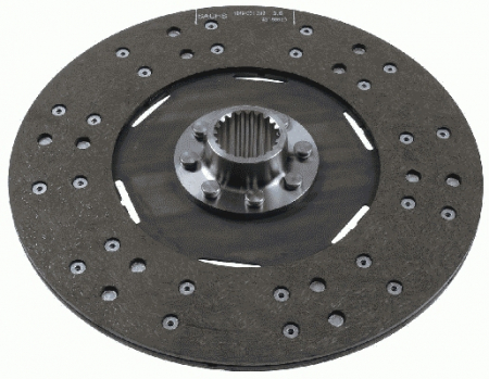 Disc ambreiaj - Disc ambreiaj (310mm) profil complet potrivit CLAAS DOMINATOR