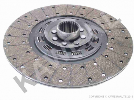 Disc ambreiaj - Disc ambreiaj (327mm) profil complet potrivit HUERLIMANN H; SAME JAGUAR, LEOPARD, PANTHER 105.4PT/105.5P