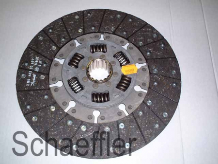 Disc ambreiaj - Disc ambreiaj (327mm) profil complet potrivit JOHN DEERE 3000; RENAULT CERES 4045D/4045DRT51