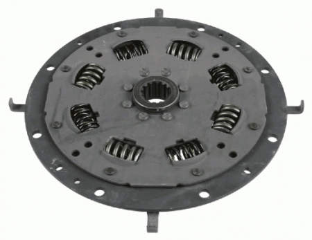 Disc ambreiaj - Disc ambreiaj (348mm) profil complet potrivit CASE IH PUMA; CASE-STEYR CVT; NEW HOLLAND T7, TM 675TA/FA-NEF6(F4AFE611D) 01.02-
