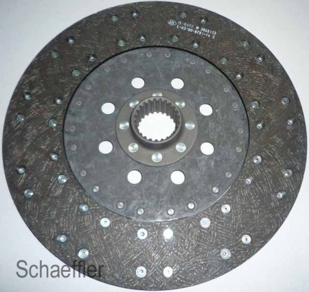 Disc ambreiaj (350mm) profil complet potrivit DEUTZ FAHR AGROSUN; LAMBORGHINI 1000, 900, R; SAME JAGUAR 1000.3WT/105.5P [1]