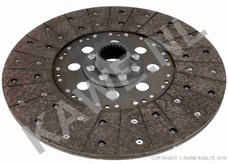 Disc ambreiaj (350mm) profil complet potrivit FENDT 600 D226-6/TD226-6/TD226B-6 1976-1993 [2]