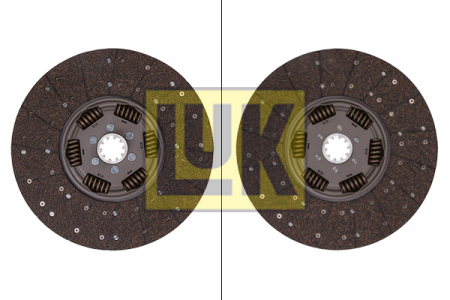 Disc ambreiaj (380mm) potrivit DAF 75, F 2100, F 2300, F 2700; MERCEDES LK/LN2, MK, NG, O 305, O 307 DH825-RS180M 04.73-12.98 [2]