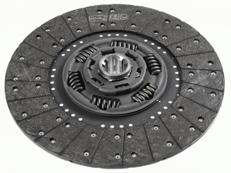 Disc ambreiaj - Disc ambreiaj (395mm) nou potrivit IVECO EUROCARGO I-III F4AE0681A-F4AE3681E 09.00-09.15