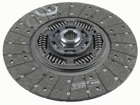 Disc ambreiaj - Disc ambreiaj (395mm) nou potrivit MERCEDES INTOURO OM457.965/OM926.939 01.05-