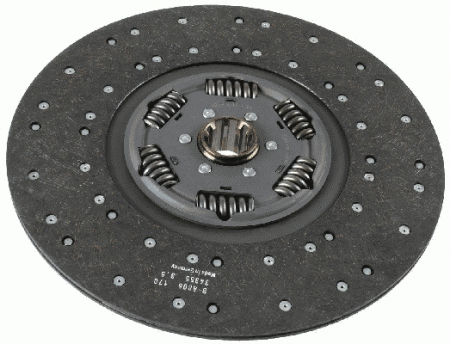 Disc ambreiaj (395mm) potrivit RVI C, D, MIDLUM, PREMIUM, PREMIUM 2; VOLVO FE, FE II, FL II, FL III; IRISBUS CROSSWAY, RECREO D7E240-MIDR06.02.26W/4 04.96- [2]