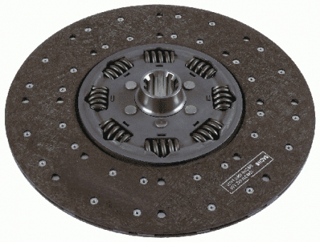 Disc ambreiaj (400mm) profil complet potrivit DAF 65 CF, 75, 75 CF NS177M-RS222M 07.92- [2]