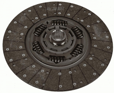 Disc ambreiaj - Disc ambreiaj (430mm) nou potrivit SCANIA G I, K, P I, P,G,R,T, R I, T DC07.101-OSC11.03 01.03-