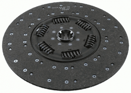 Disc ambreiaj - Disc ambreiaj (430mm) potrivit IVECO potrivit MAN F2000, F90, F90 UNTERFLUR, HOCL, LION´S COACH, LION´S STAR, ÜL; MERCEDES CONECTO (O 345), O 404 D0836LOH40-OM906.960 02.90-
