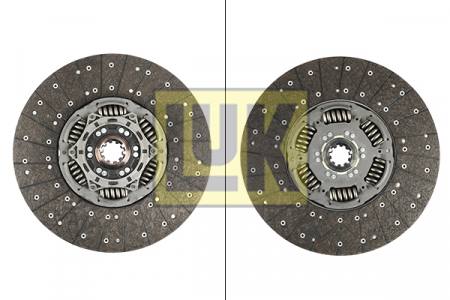 Disc ambreiaj (430mm) potrivit MAN F2000, F90, F90 UNTERFLUR, HOCL, LION´S CITY, LION´S COACH, LION´S STAR, NM, NÜ, SL II, SÜ, TGM I, TGS I, TGX I, ÜL 33CTA-OM926.996 09.87- [2]