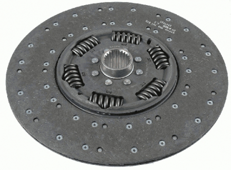 Disc ambreiaj - Disc ambreiaj (430mm) profil complet potrivit RVI MAGNUM; VOLVO 9700, 9900, B9, FH, FH12, FM, FM12, FM9, NH12 D12A380-G9A300 08.93-