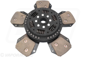 Disc ambreiaj ceramic (330mm) potrivit LANDINI 9550; MASSEY FERGUSON 1004 T, 30, 375, 390, 390 T, 398, 398 HILINE, 398 T, 399, 399 HILINE, 399 S, 698, 699 [2]