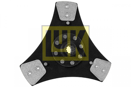 Disc ambreiaj ceramica (280mm; 3) potrivit JOHN DEERE 5000 3029-4045D [2]