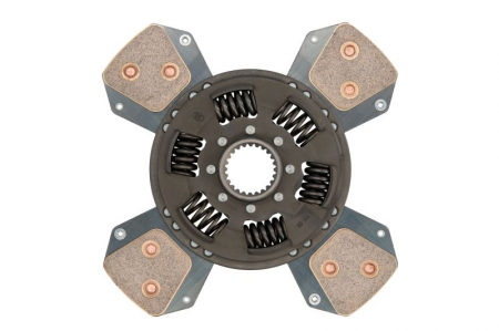 Disc ambreiaj - Disc ambreiaj ceramica (280mm; 4) potrivit DEUTZ FAHR AGROPLUS; HUERLIMANN XA, XF; LAMBORGHINI R; SAME DORADO 1 / 2, DORADO 3, EXPLORER, GOLDEN, ROLLER 1000.3A-916.4A