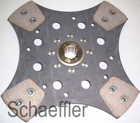 Disc ambreiaj ceramica (280mm; 4) potrivit JOHN DEERE 3000; RENAULT CERES, CERGOS, ERGOS 3179-D226-4 [1]