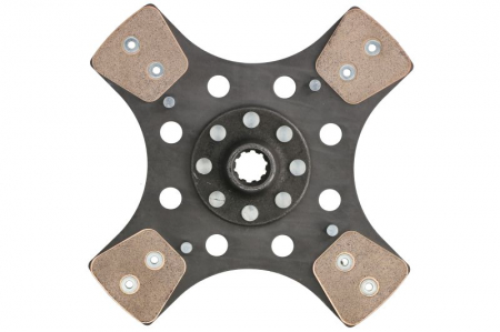 Disc ambreiaj - Disc ambreiaj ceramica (280mm; 4) potrivit URSUS 10000; CASE IH FARMALL, JX, JXC, JXN, JXV, QUANTUM; CASE-STEYR 300, 400, 4000; NEW HOLLAND T4 POWER STAR, T4000 8035.25-NEF4(F4GE0454A)