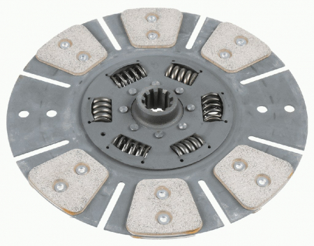 Disc ambreiaj ceramica (280mm; 6) potrivit CASE IH 200, 2000, 300, 3000, 400, 500, 600, 700, 800, B; VOLVO 2000, 500 A4.212-D39T [2]