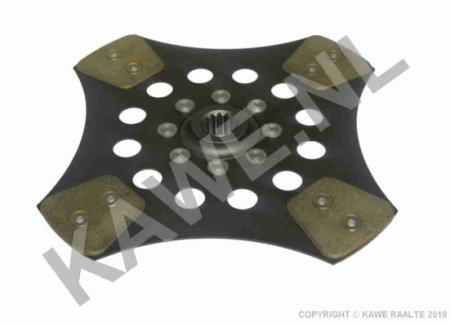 Disc ambreiaj ceramica (280mm; numar adaptori: 4) potrivit Deutz Fahr 5080 D Ecoline, 310 Vc, 310 Vl, 310 Vm, 310 Vn, V 70 C, V 70 N, V 80 L, V 80 M, V 80 N, 57, 57 F, 67, 67 F, 310 Ecoline - diametru [1]