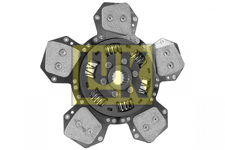 Disc ambreiaj ceramica (290mm; 5) potrivit FENDT 300, 400, 700, 800, 900; CASE IH C, CS; CASE-STEYR 8000, 900, M 900; LINDNER 1000 320.80-WD411 [2]
