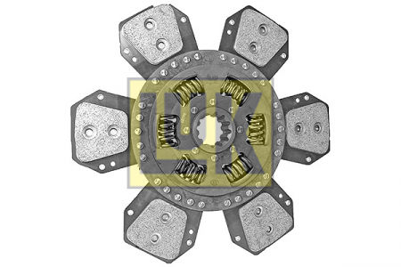 Disc ambreiaj ceramica (310mm; 6) potrivit FARMTRAC 75; MASSEY FERGUSON 3000 1006-6T-A6.3544 [3]