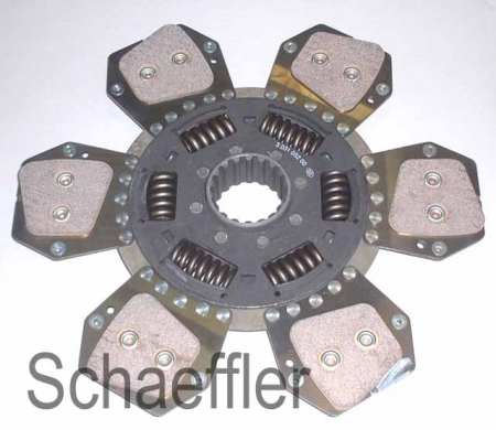 Disc ambreiaj ceramica (310mm; 6) potrivit FIAT 1000, 160-XX, 180-XX; FIATAGRI 1000 8365.05.500-8365.25.533 [1]