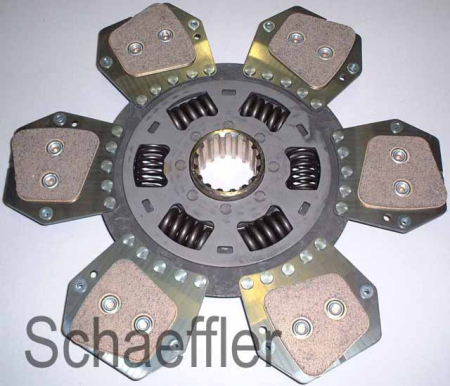 Disc ambreiaj ceramica (310mm; 6) potrivit RENAULT 700, 800, CERES, XX-12, XX-14, XX-32, XX-34 4.248-F4L913 [1]