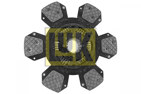 Disc ambreiaj ceramica (310mm; 6) potrivit RENAULT 700, 800, CERES, XX-12, XX-14, XX-32, XX-34 4.248-F4L913 [2]