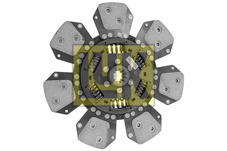 Disc ambreiaj ceramica (310mm; 7) potrivit CASE IH 1000, 800, 900, FARM D-310-DT-358 01.75-12.96 [3]
