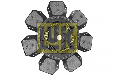 Disc ambreiaj ceramica (310mm; 7) potrivit CASE IH C, CX; MC CORMICK C, CX 1004-40T-G4,0T 01.98- [3]