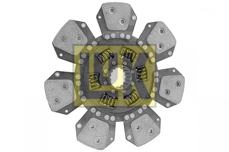 Disc ambreiaj ceramica (310mm; 7) potrivit CASE IH FARMALL, JX, JXU; CASE-STEYR 4000; FORD 4000; NEW HOLLAND 4000, 5000, 6000, 7000, L, T4 POWER STAR, T5000, TD5 8045.05.370-NEF4(F4GE0454A) [3]