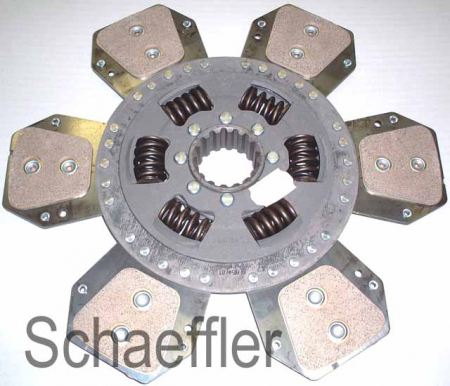 Disc ambreiaj - Disc ambreiaj ceramica (310mm; 7) potrivit CASE IH FARMALL, JX, JXU; CASE-STEYR 4000; FORD 4000; NEW HOLLAND 4000, 5000, 6000, 7000, L, T4 POWER STAR, T5000, TD5 8045.05.370-NEF4(F4GE0454A)