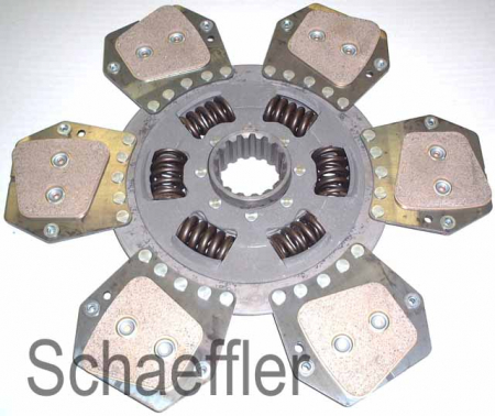 Disc ambreiaj ceramica (310mm; 7) potrivit CASE IH FARMALL, JX, JXU; CASE-STEYR 4000; FORD 4000; NEW HOLLAND 4000, 5000, 6000, 7000, L, T4 POWER STAR, T5000, TD5 8045.05.370-NEF4(F4GE0454A) [1]