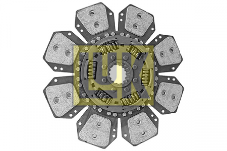 Disc ambreiaj ceramica (310mm; 8) potrivit CASE IH FARMALL, JX, JXU; CASE-STEYR 4000; NEW HOLLAND T5000, TD, TD5000 8045.25.381-NEF4(F4GE0454A) [3]