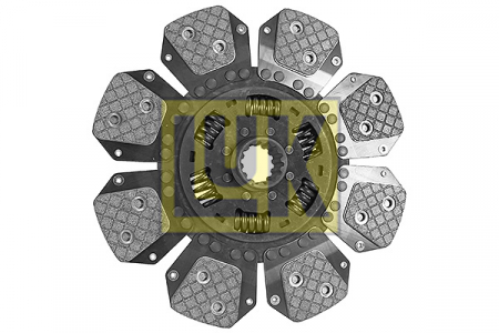 Disc ambreiaj ceramica (310mm; 8) potrivit LANDINI 60, 6000, 70, 7000, 80, 8000, 9000, ADVANTAGE, ATLANTIS, ATLAS, BLIZARD, GHIBLI, GLOBALFARM, POWERFARM 1004-40-T4.236 [2]