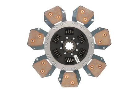 Disc ambreiaj - Disc ambreiaj ceramica (320mm; numar adaptori: 7) potrivit John Deere 2040S, 2140, 2140DT, 2141, 2541, 2550 4WD, 2555, 2650, 2650F, 2750 4WD, 2850, 2941, 2950, 3040, 3050, 3140, 3150, - 3340, diametru