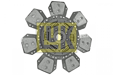 Disc ambreiaj ceramica (321mm; 7) potrivit BELARUS 500, 800, 900; IRUM TAG D-240-D-245.5S2 [2]