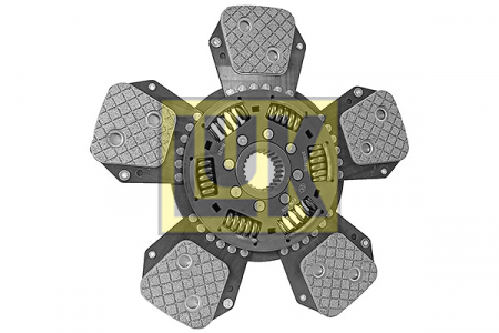 Disc ambreiaj ceramica (327mm; 5) potrivit CLAAS ATOS; DEUTZ FAHR 5000, AGROCLIMBER, AGROFARM, AGROLUX, AGROPLUS, AGROTRAC; HUERLIMANN XB, XM, XT; LAMBORGHINI C, NITRO R 1000.4W-TD2012L04 [3]