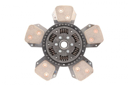 Disc ambreiaj - Disc ambreiaj ceramica (327mm; 5) potrivit MASSEY FERGUSON 400, 4000, 500 1004-4-4.41 01.73-12.06