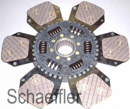 Disc ambreiaj - Disc ambreiaj ceramica (327mm; 6) potrivit DEUTZ FAHR AGROSTAR / AGROSTAR DX, DX BF4L913-F6L913