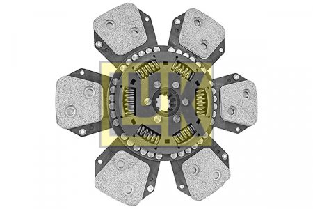 Disc ambreiaj ceramica (327mm; 6) potrivit JOHN DEERE 1000, 2000, 3000 4239D-CD4239T [2]
