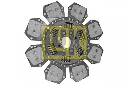 Disc ambreiaj ceramica (327mm; 8) potrivit AGCO LT; LANDINI 5H; MASSEY FERGUSON 5000 1104C-44-66CTA(12V) [3]