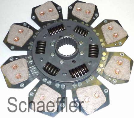 Disc ambreiaj ceramica (327mm; 8) potrivit AGCO LT; LANDINI 5H; MASSEY FERGUSON 5000 1104C-44-66CTA(12V) [1]