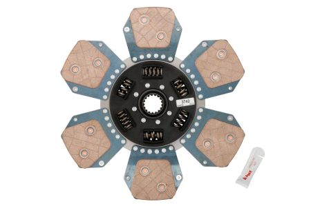 Ambreiaj - Disc ambreiaj ceramica (327mm; numar adaptori: 6) potrivit Lindner 100, Ls 103; Pronar 5110, 5115, 5310, - 5315, diametru 327 mm