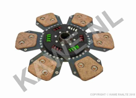 Disc ambreiaj ceramica (327mm; numar adaptori: 6) potrivit Lindner 100, Ls 103; Pronar 5110, 5115, 5310, - 5315, diametru 327 mm [1]